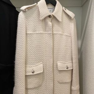 Authentic Chanel Lambswool Coat